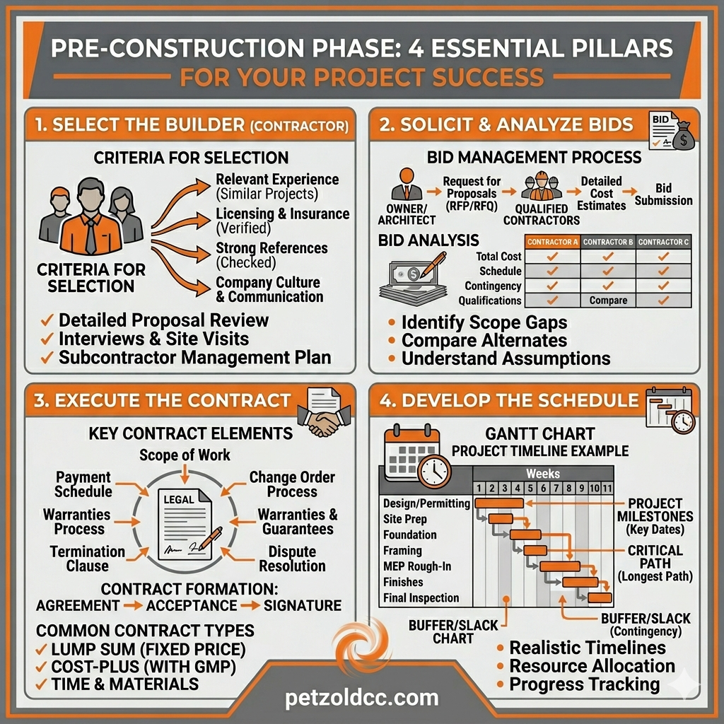 preconstruction phase