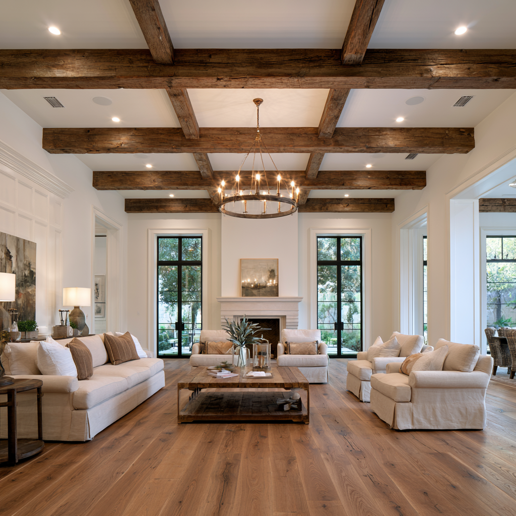 decorative ceiling beams for house